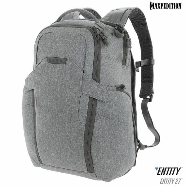 Maxpedition ENTITY 27 CCW Enabled Laptop Backpack 27L Ash